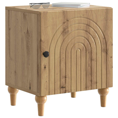 Armadio da Notte 2 pcs Rovere Artigianale 43 x 34,5 x 50 cm | homemem39