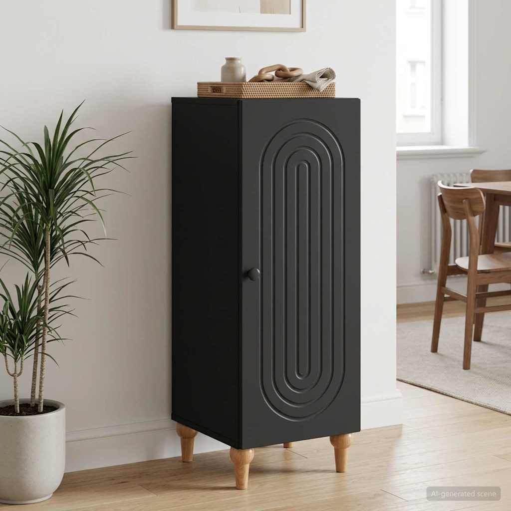 Credenza Nero 33 x 34,5 x 90 cm Legno ingegnerizzato | homemem39