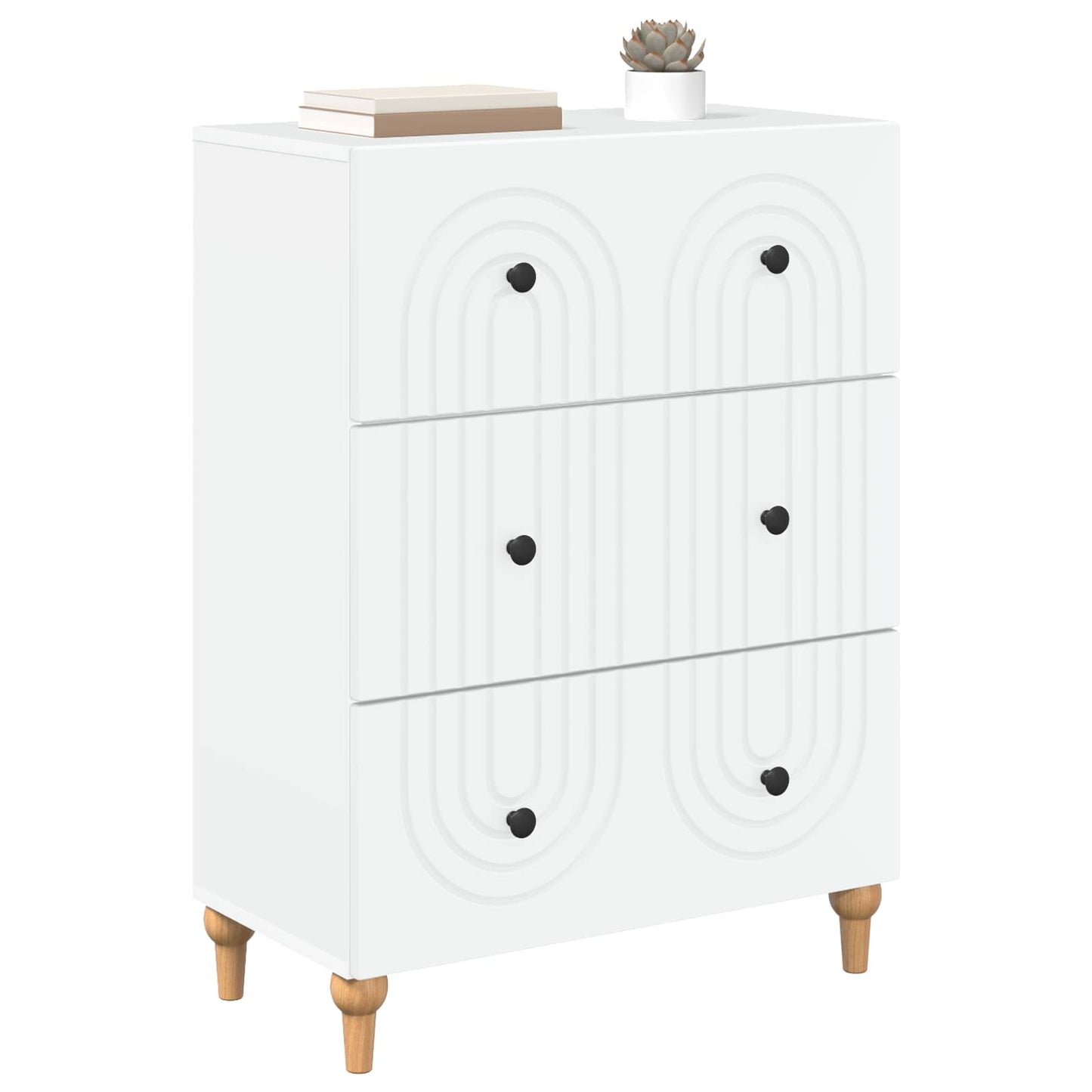 Mobile con Cassetti Bianco 66 x 34,5 x 90 cm | homemem39