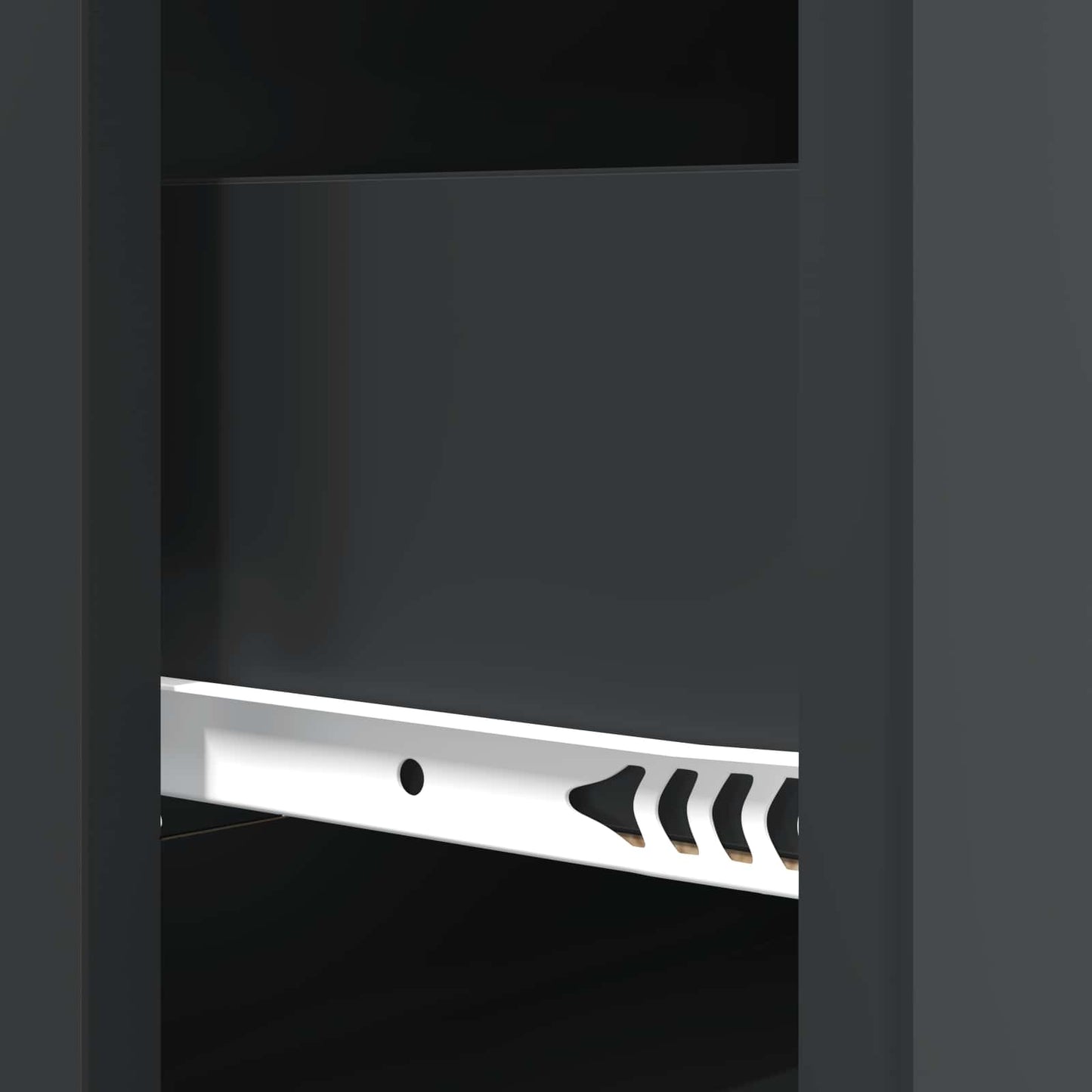Mobile con Cassetti Nero 66 x 34,5 x 90 cm Legno ingegnerizzato | homemem39