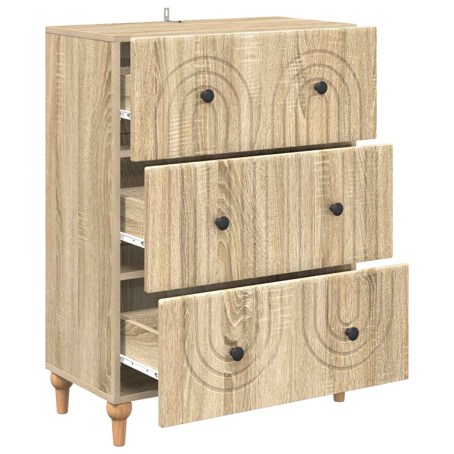 Mobile con Cassetti Rovere Sonoma 66 x 34,5 x 90 cm | homemem39