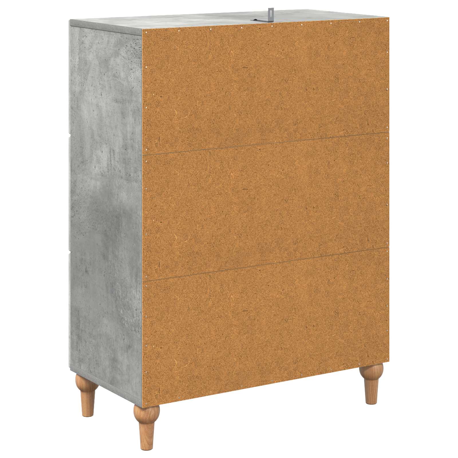 Mobile con Cassetti Grigio Cemento 66 x 34,5 x 90 cm | homemem39