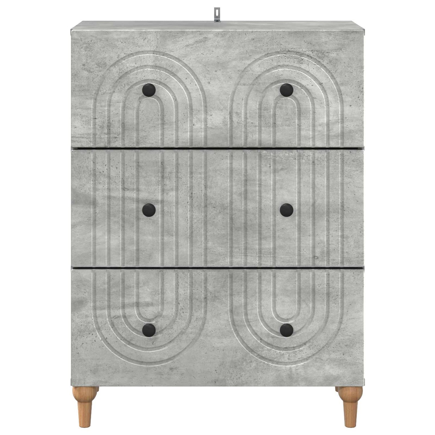 Mobile con Cassetti Grigio Cemento 66 x 34,5 x 90 cm | homemem39