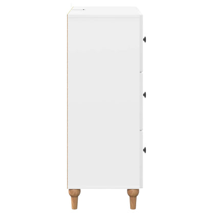 Mobile con Cassetti Bianco Lucido 66 x 34,5 x 90 cm