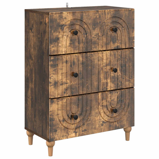 Mobile con Cassetti Rovere Fumo 66 x 34,5 x 90 cm | homemem39