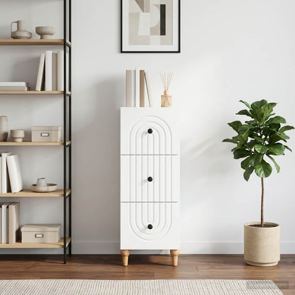 Mobile con Cassetti Bianco 33 x 34,5 x 90 cm