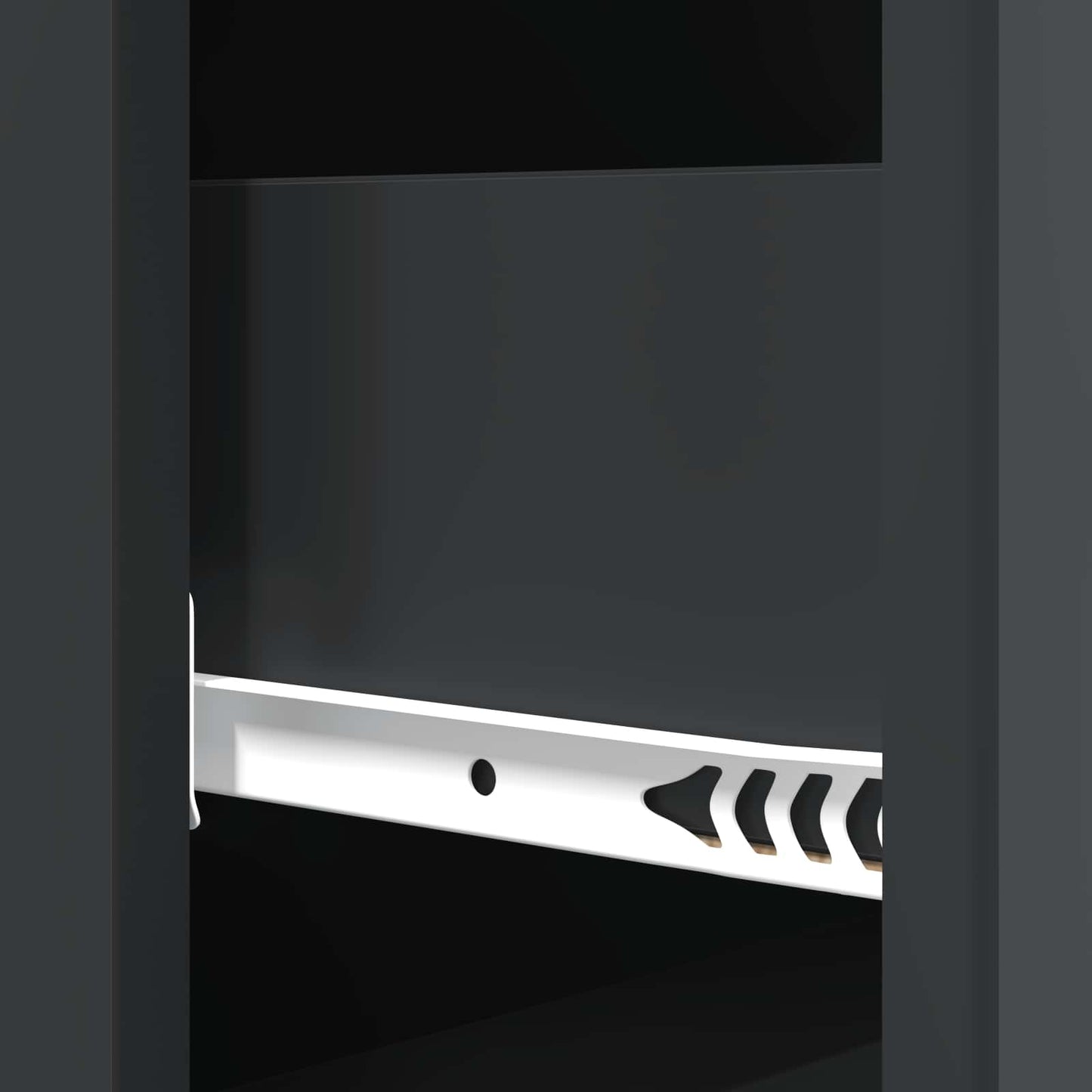 Mobile con Cassetti Nero 33 x 34,5 x 90 cm Legno ingegnerizzato