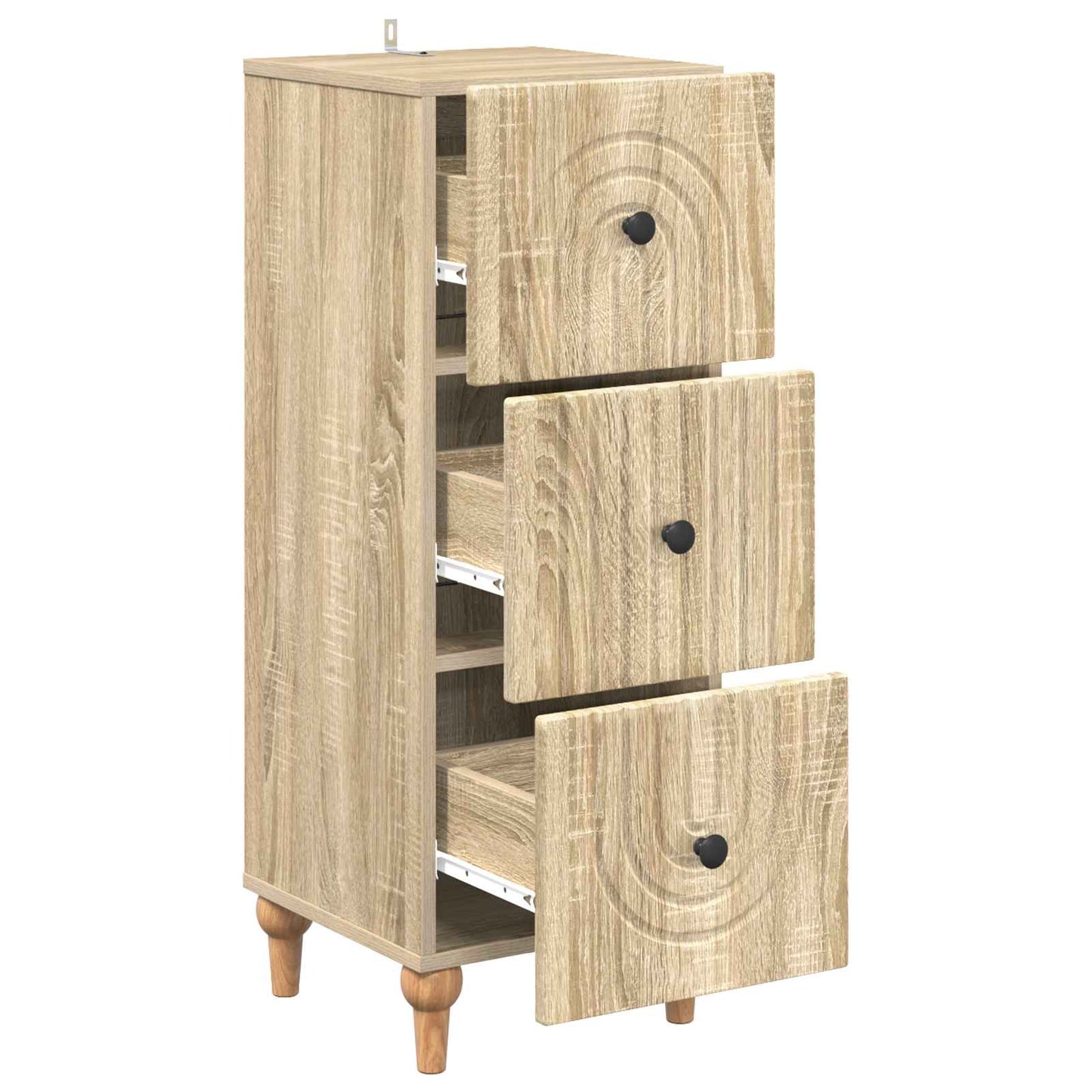 Mobile con Cassetti Rovere Sonoma 33 x 34,5 x 90 cm | homemem39