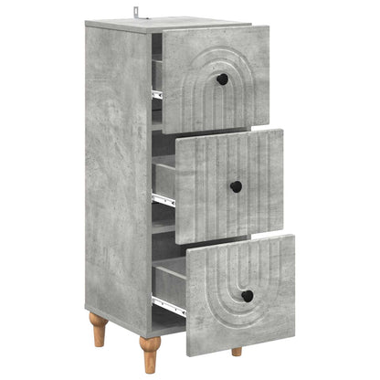Mobile con Cassetti Grigio Cemento 33 x 34,5 x 90 cm | homemem39