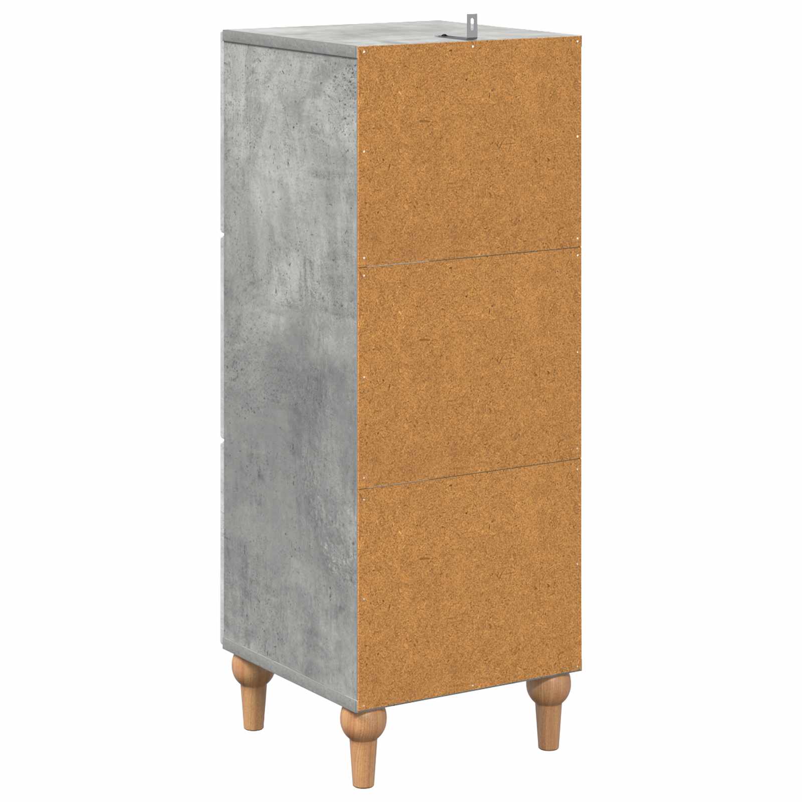 Mobile con Cassetti Grigio Cemento 33 x 34,5 x 90 cm | homemem39