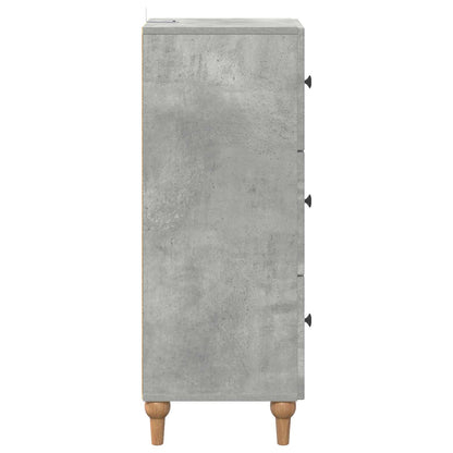 Mobile con Cassetti Grigio Cemento 33 x 34,5 x 90 cm | homemem39