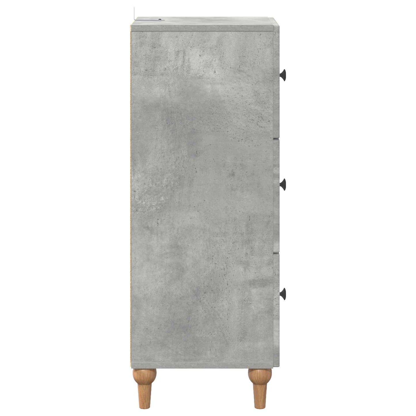 Mobile con Cassetti Grigio Cemento 33 x 34,5 x 90 cm