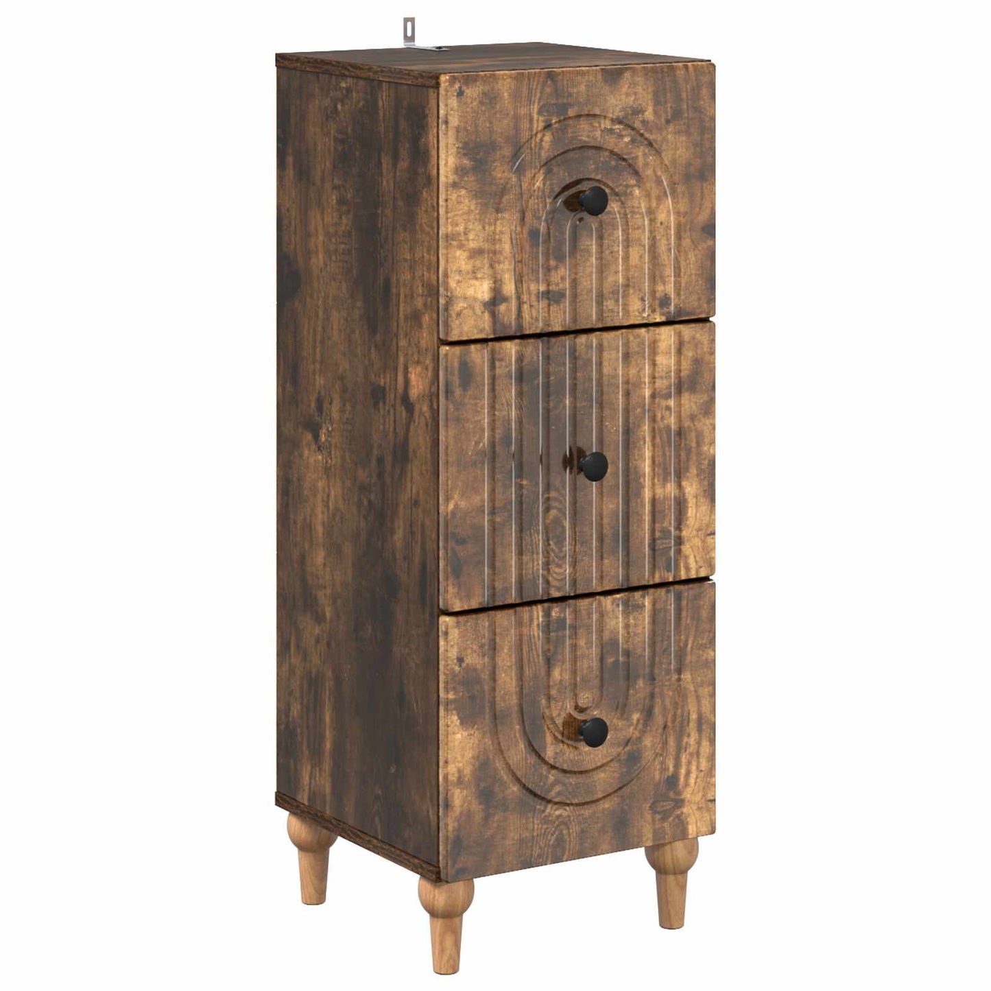 Mobile con Cassetti Rovere Fumo 33 x 34,5 x 90 cm | homemem39