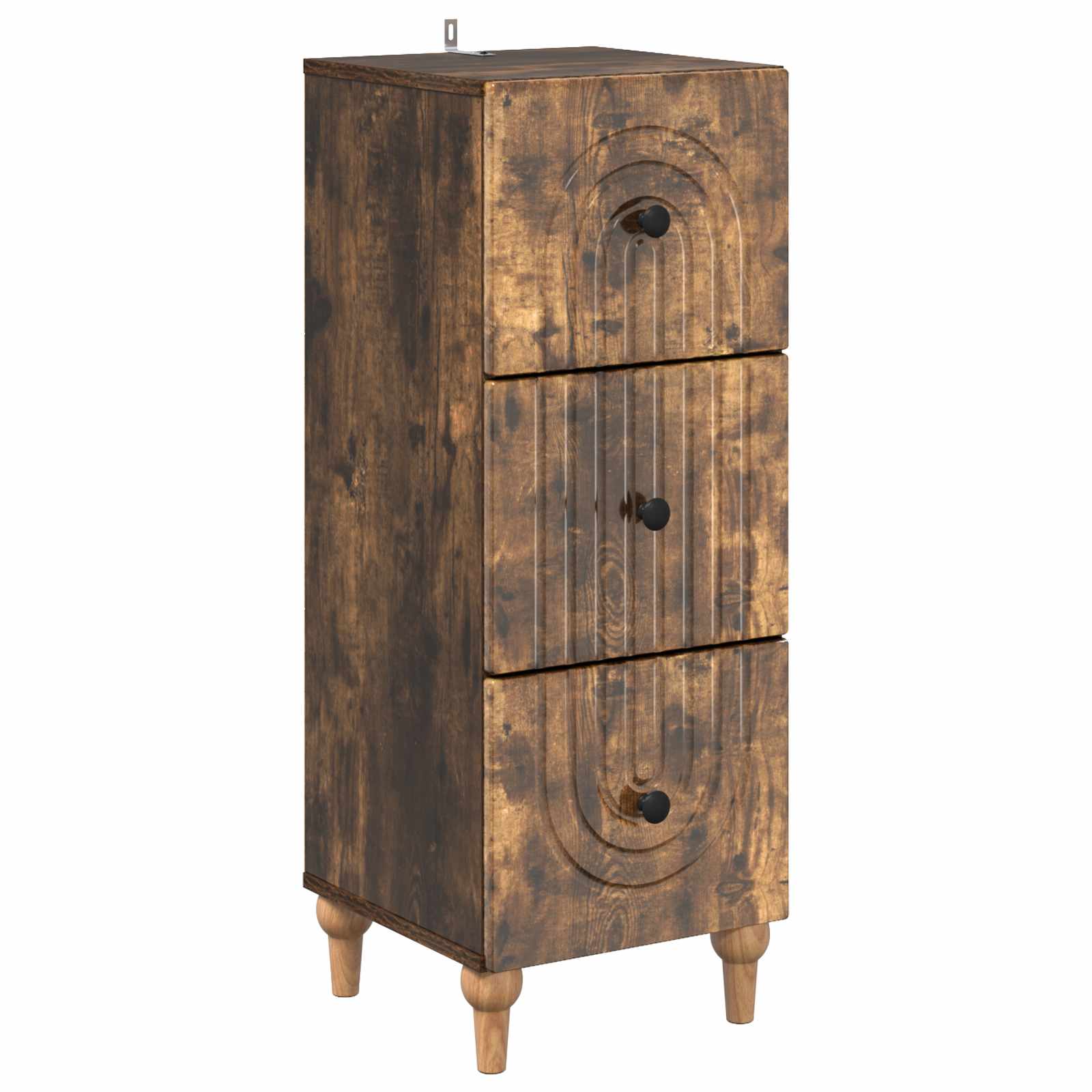 Mobile con Cassetti Rovere Fumo 33 x 34,5 x 90 cm | homemem39