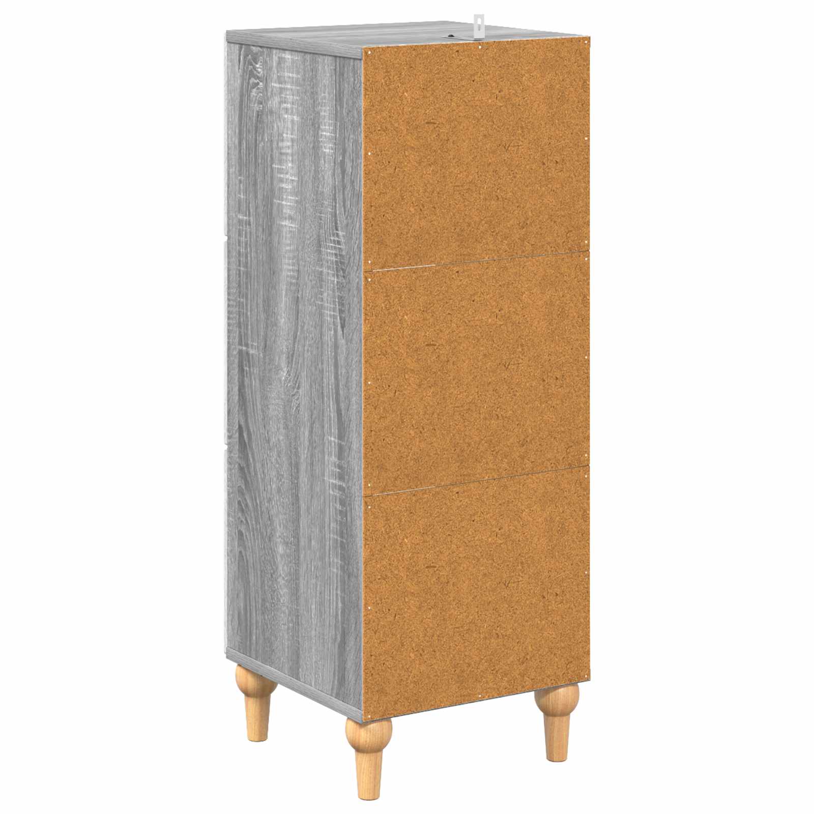 Mobile con Cassetti Grigio Sonoma 33 x 34,5 x 90 cm | homemem39