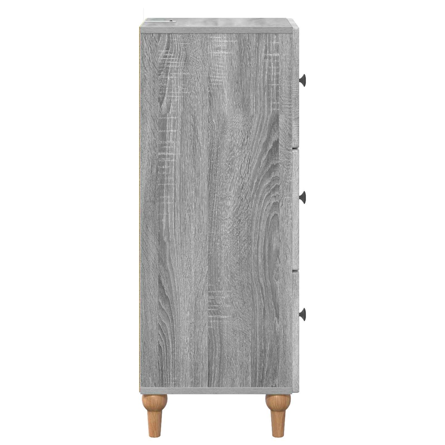 Mobile con Cassetti Grigio Sonoma 33 x 34,5 x 90 cm
