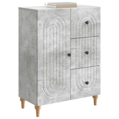 Credenza Grigio Cemento 66 x 34,5 x 90 cm Legno ingegnerizzato | homemem39