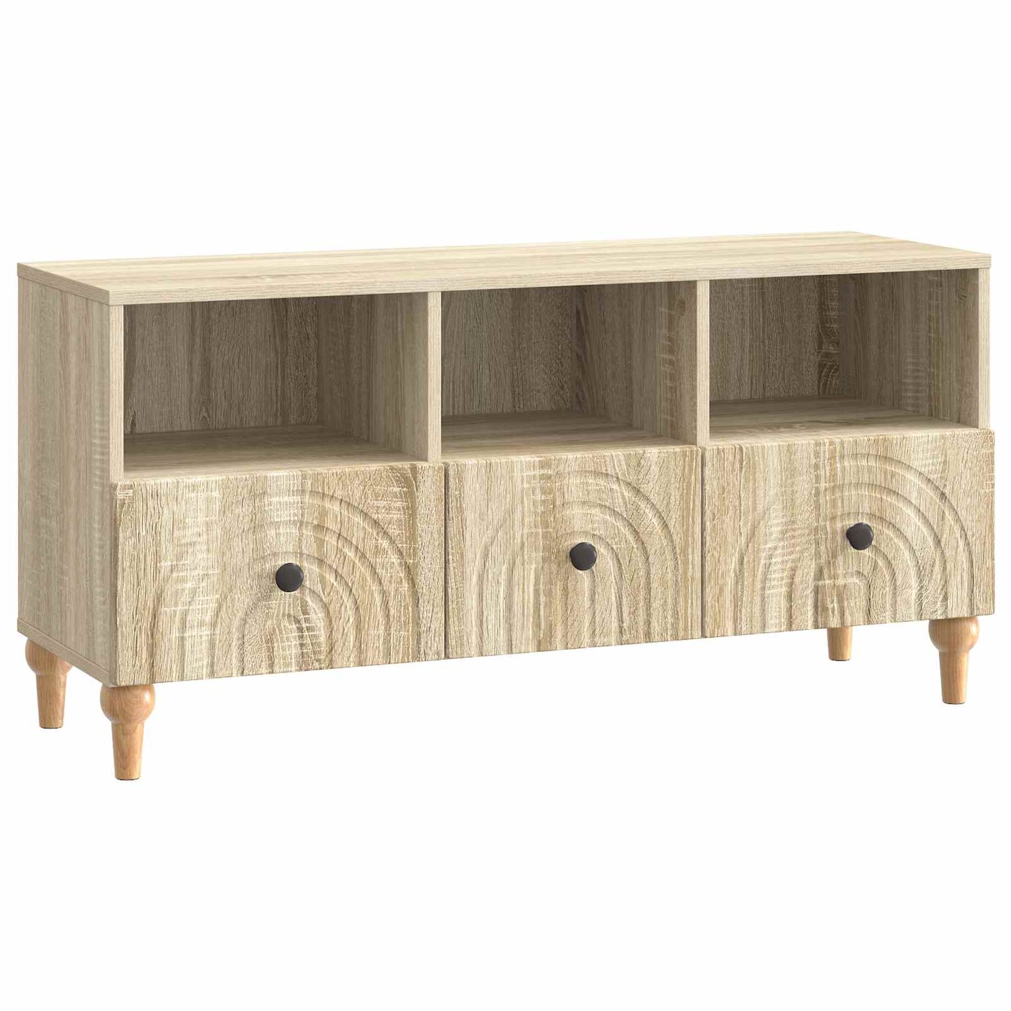 Mobile TV Rovere Sonoma 102 x 34,5 x 50 cm Legno ingegnerizzato