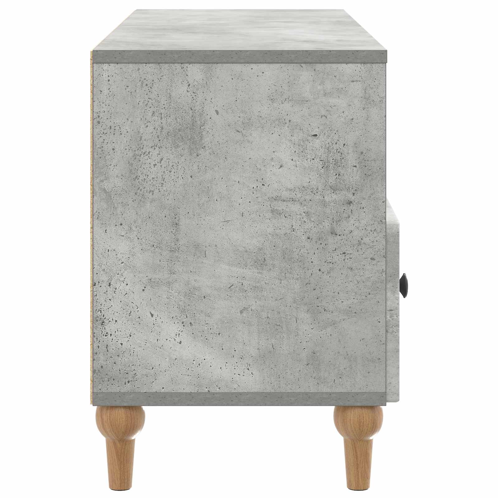 Mobile TV Grigio Cemento 102 x 34,5 x 50 cm | homemem39