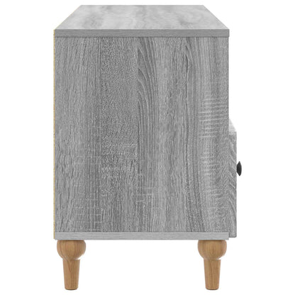 Mobile TV Sonoma grigia 102 x 34,5 x 50 cm Legno ingegnerizzato