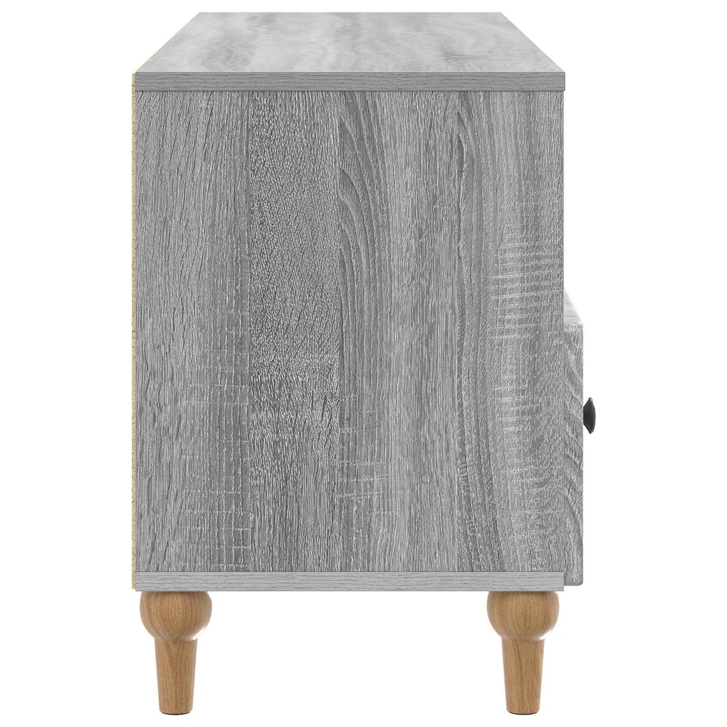 Mobile TV Sonoma grigia 102 x 34,5 x 50 cm Legno ingegnerizzato