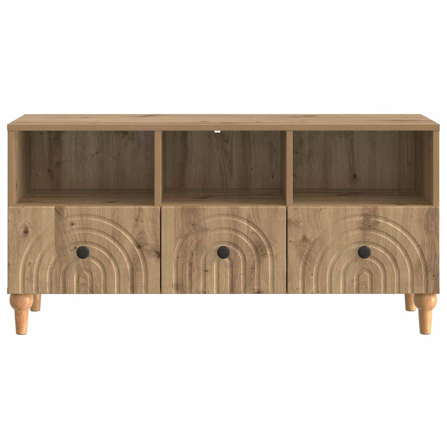 Mobile TV Rovere Artigianale 102 x 34,5 x 50 cm | homemem39