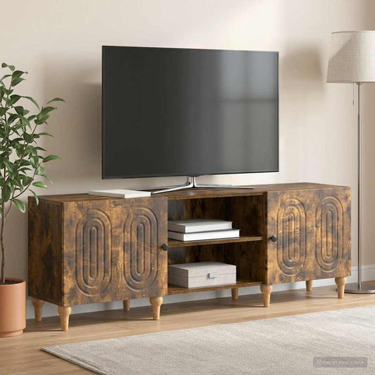 Mobile TV Rovere Fumo 150 x 31 x 50 cm Legno ingegnerizzato