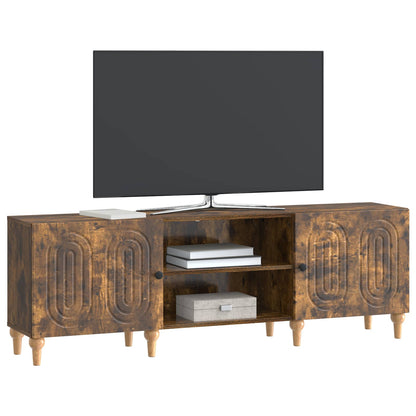 Mobile TV Rovere Fumo 150 x 31 x 50 cm Legno ingegnerizzato | homemem39