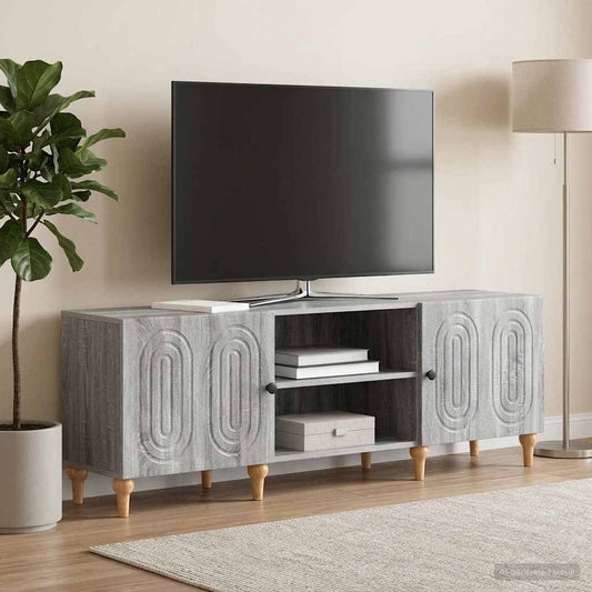 Mobile TV Grigio Sonoma 150 x 31 x 50 cm Legno ingegnerizzato