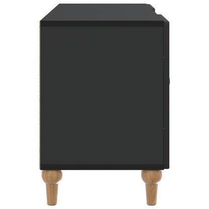 Mobile TV Nero 102 x 34,5 x 50 cm Legno ingegnerizzato | homemem39
