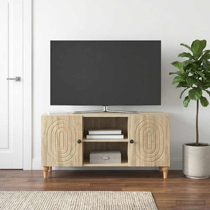 Mobile TV Rovere Sonoma 102 x 34,5 x 50 cm Legno ingegnerizzato