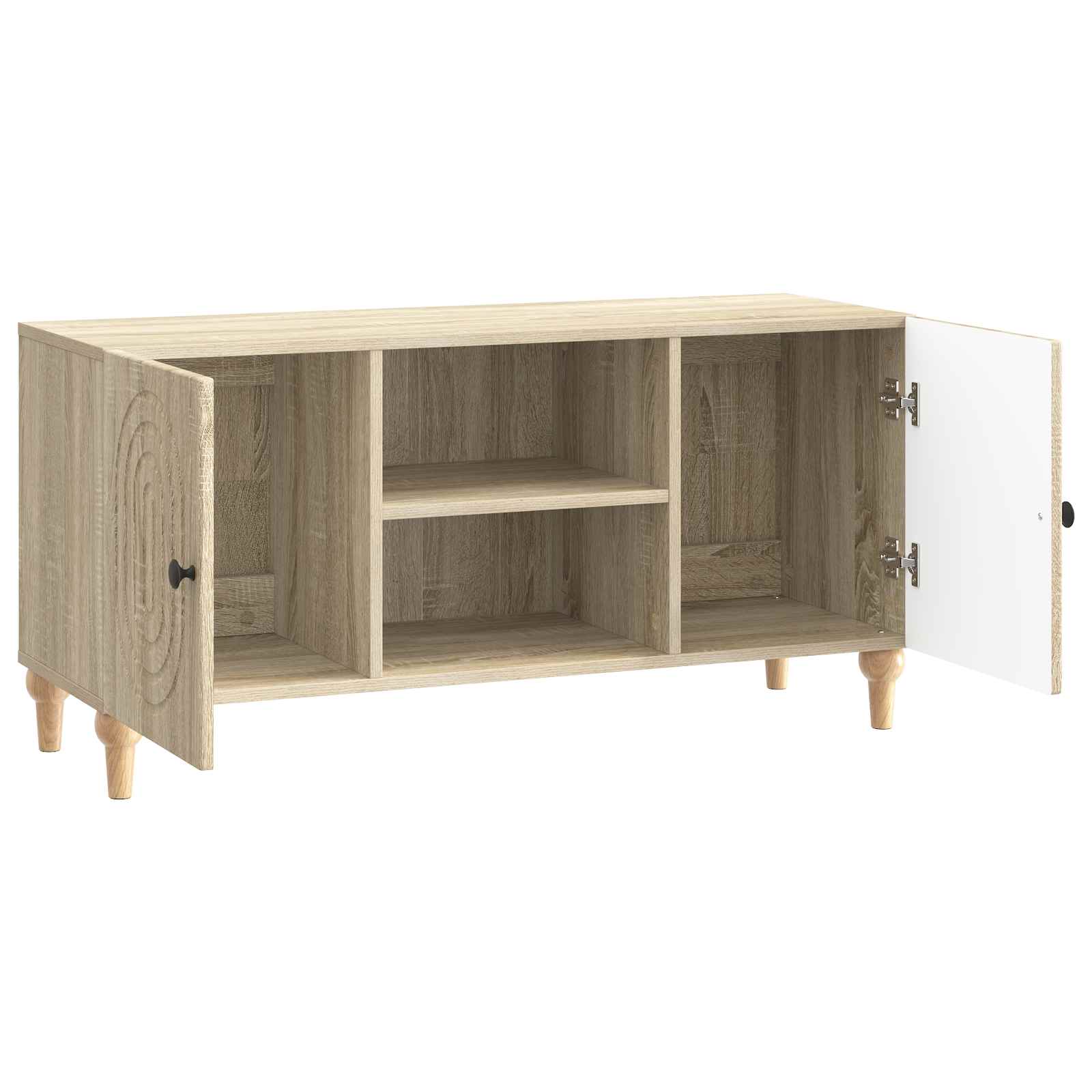Mobile TV Rovere Sonoma 102 x 34,5 x 50 cm Legno ingegnerizzato | homemem39