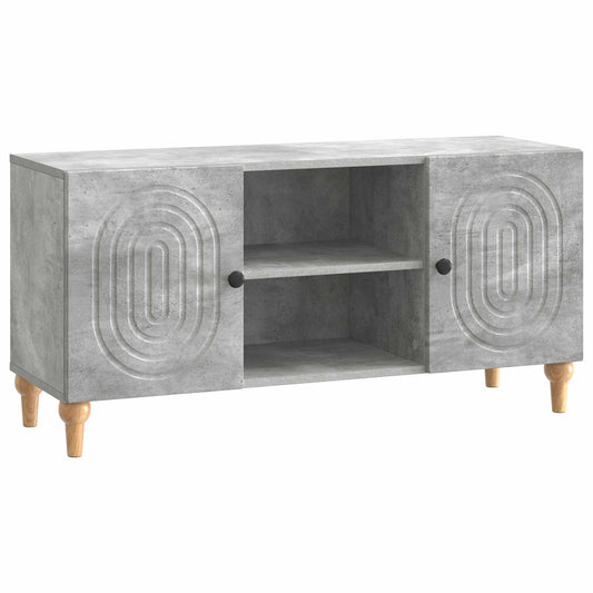 Mobile TV Grigio Cemento 102 x 34,5 x 50 cm | homemem39