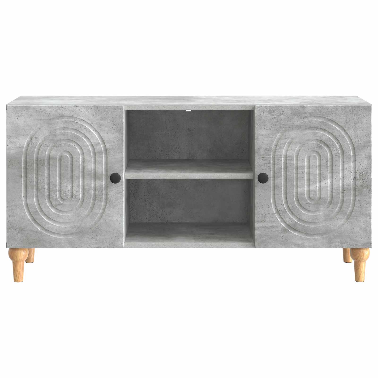 Mobile TV Grigio Cemento 102 x 34,5 x 50 cm | homemem39