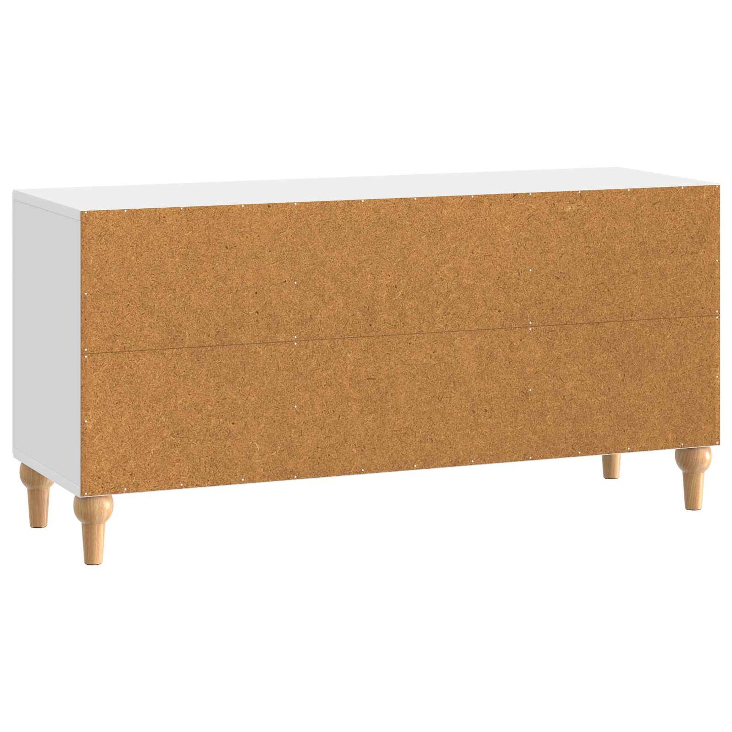 Mobile TV Bianco Lucido 102 x 34,5 x 50 cm Legno ingegnerizzato | homemem39