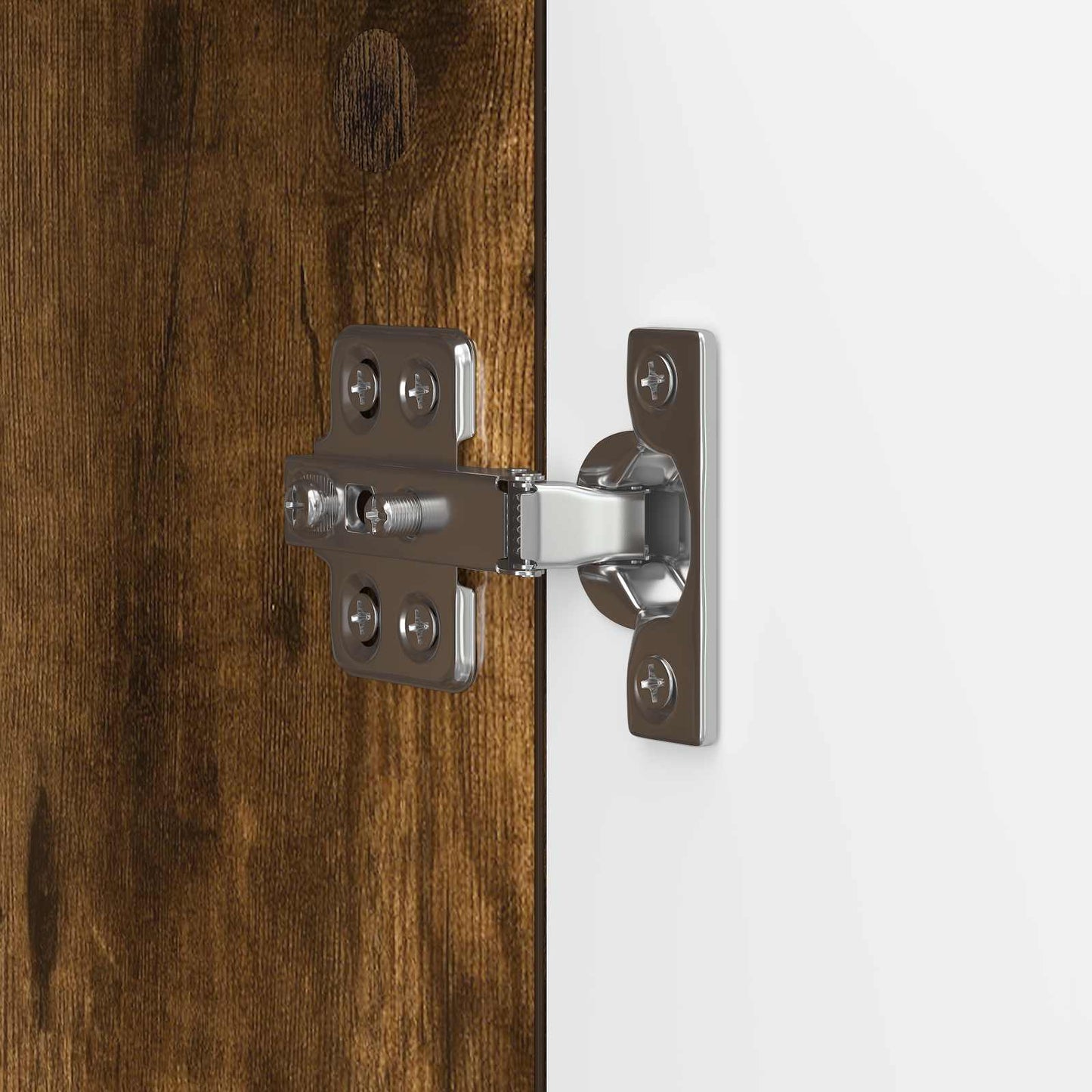Mobile TV Rovere Fumo 102 x 34,5 x 50 cm Legno ingegnerizzato