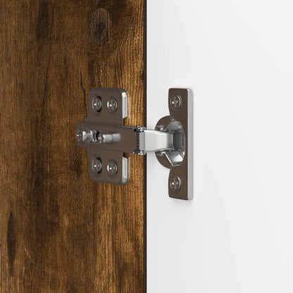 Mobile TV Rovere Fumo 102 x 34,5 x 50 cm Legno ingegnerizzato