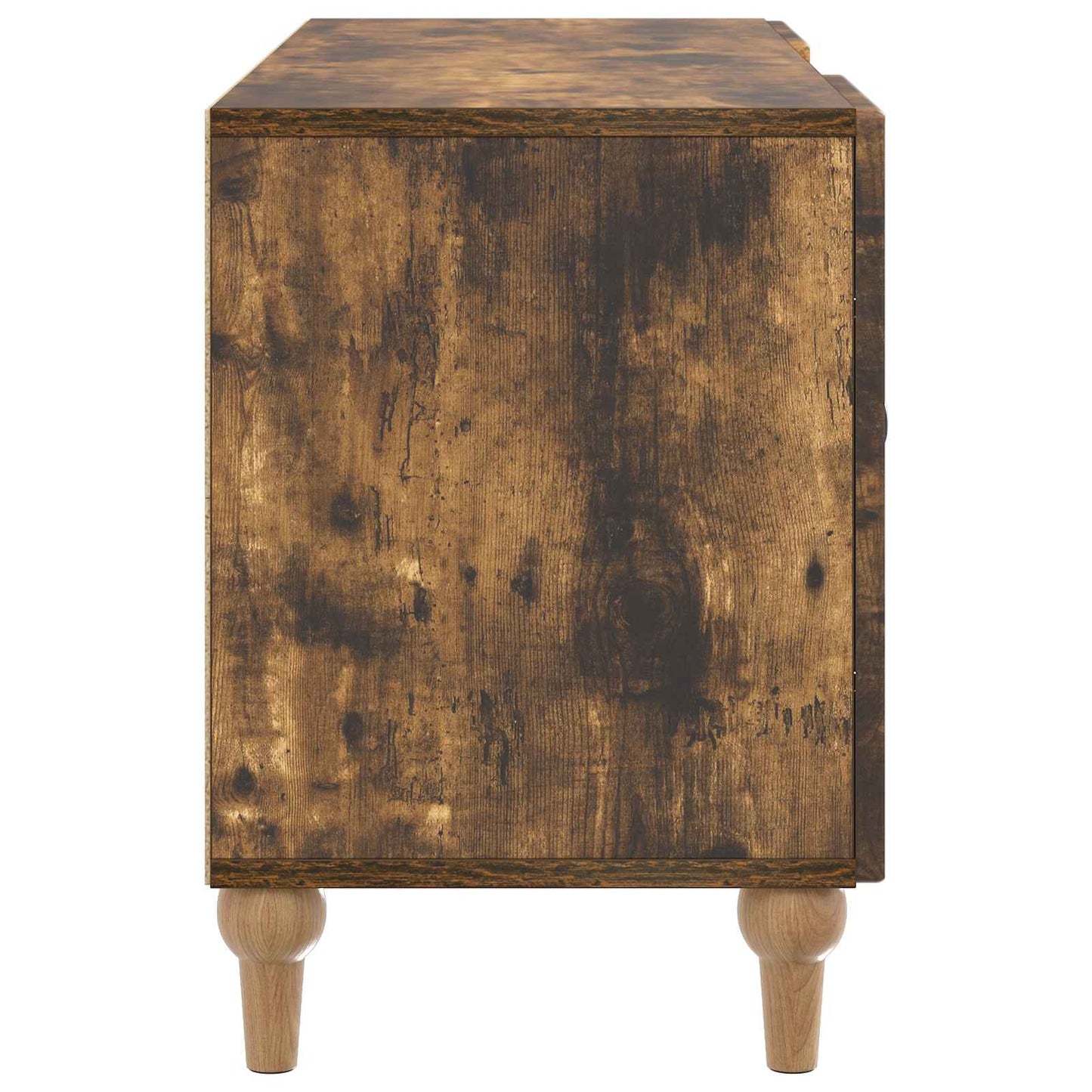 Mobile TV Rovere Fumo 102 x 34,5 x 50 cm Legno ingegnerizzato