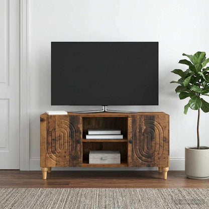 Mobile TV Legno antico 102 x 34,5 x 50 cm Legno ingegnerizzato