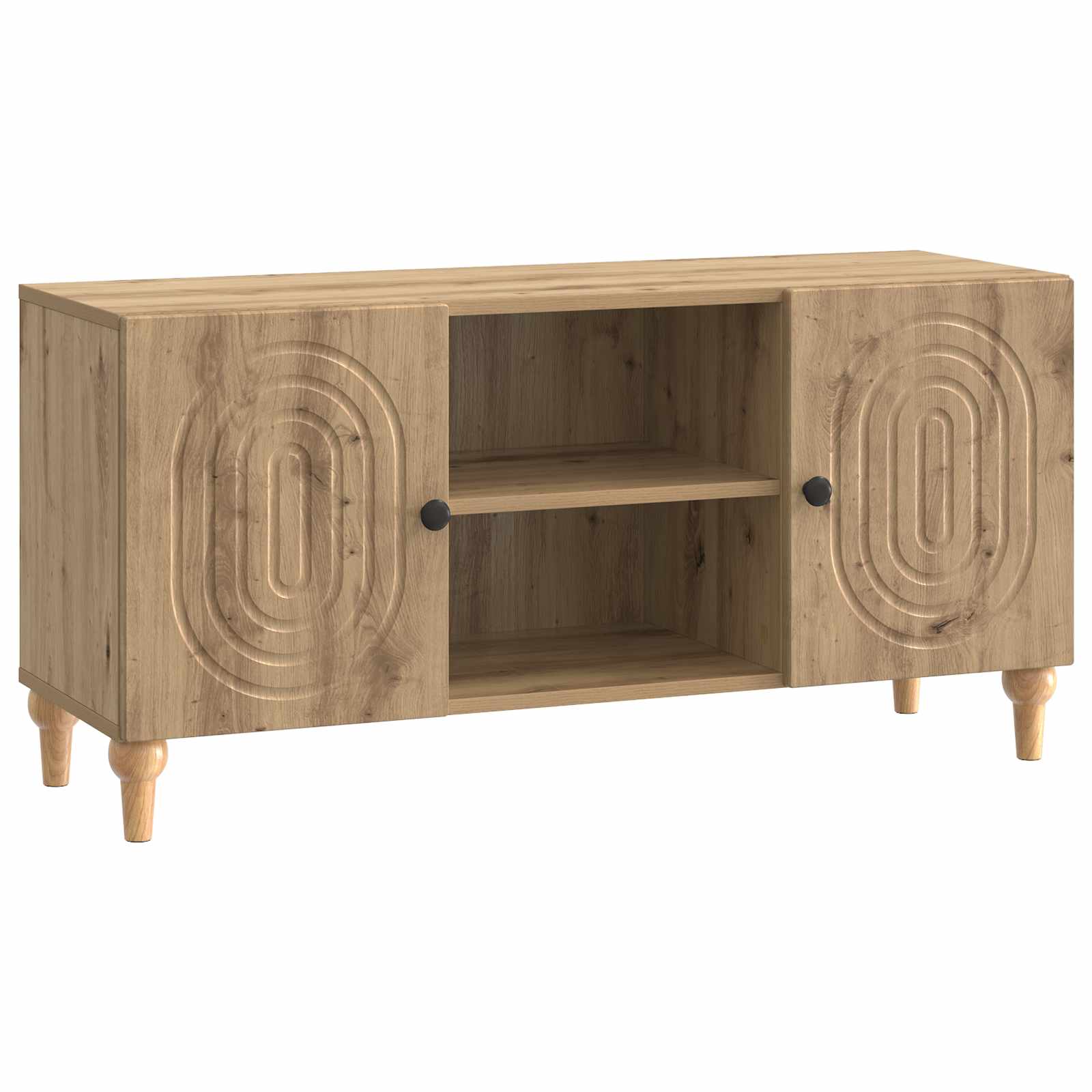 Mobile TV Rovere Artigianale 102 x 34,5 x 50 cm | homemem39