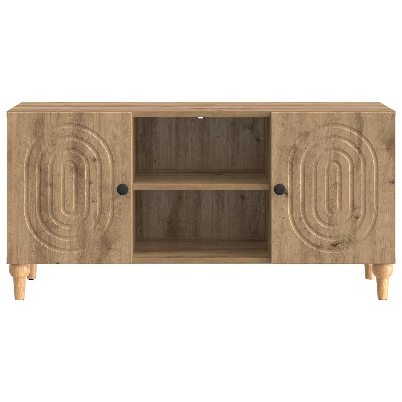 Mobile TV Rovere Artigianale 102 x 34,5 x 50 cm | homemem39