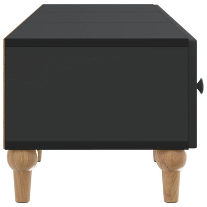 Mobile TV Nero 147 x 34,5 x 30 cm Legno ingegnerizzato | homemem39