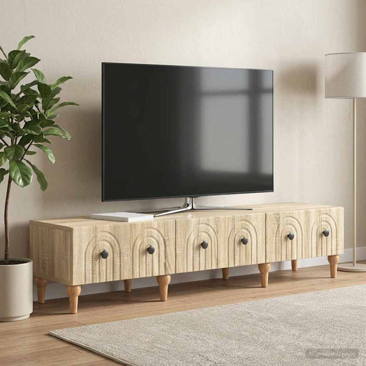 Mobile TV Rovere Sonoma 147 x 34,5 x 30 cm Legno ingegnerizzato