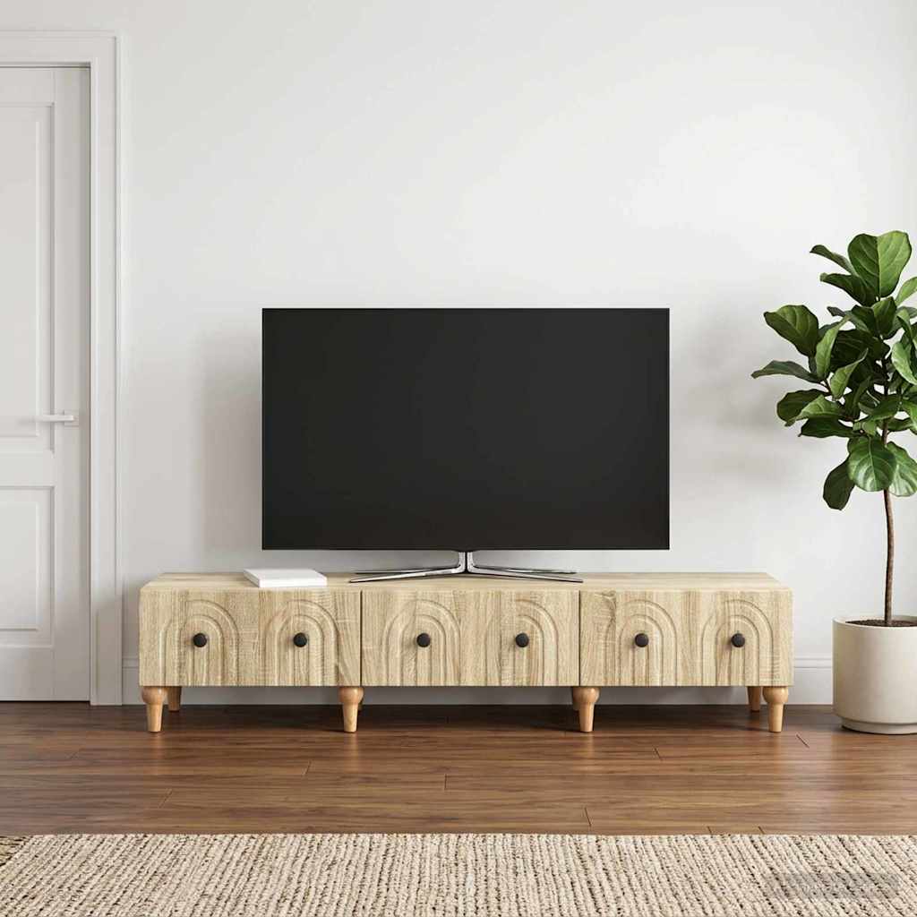Mobile TV Rovere Sonoma 147 x 34,5 x 30 cm Legno ingegnerizzato