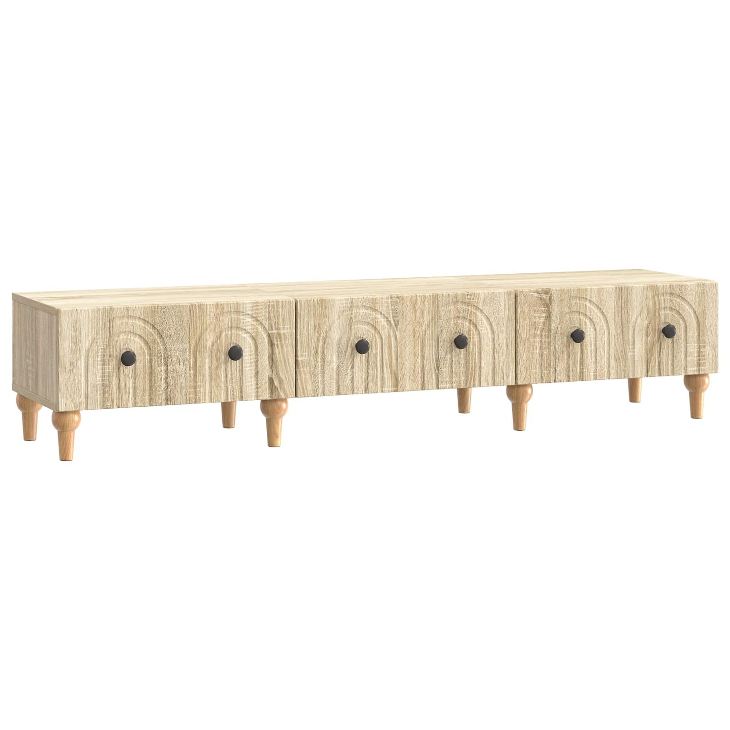 Mobile TV Rovere Sonoma 147 x 34,5 x 30 cm Legno ingegnerizzato