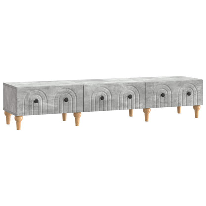 Mobile TV con cassetto Grigio Cemento 147 x 34,5 x 30 cm | homemem39