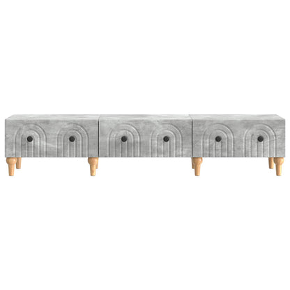 Mobile TV con cassetto Grigio Cemento 147 x 34,5 x 30 cm | homemem39