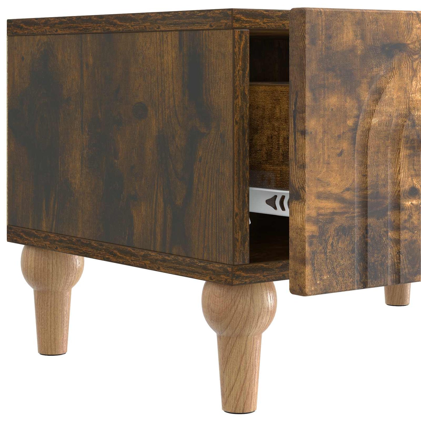 Mobile TV Rovere Fumo 147 x 34,5 x 30 cm Legno ingegnerizzato