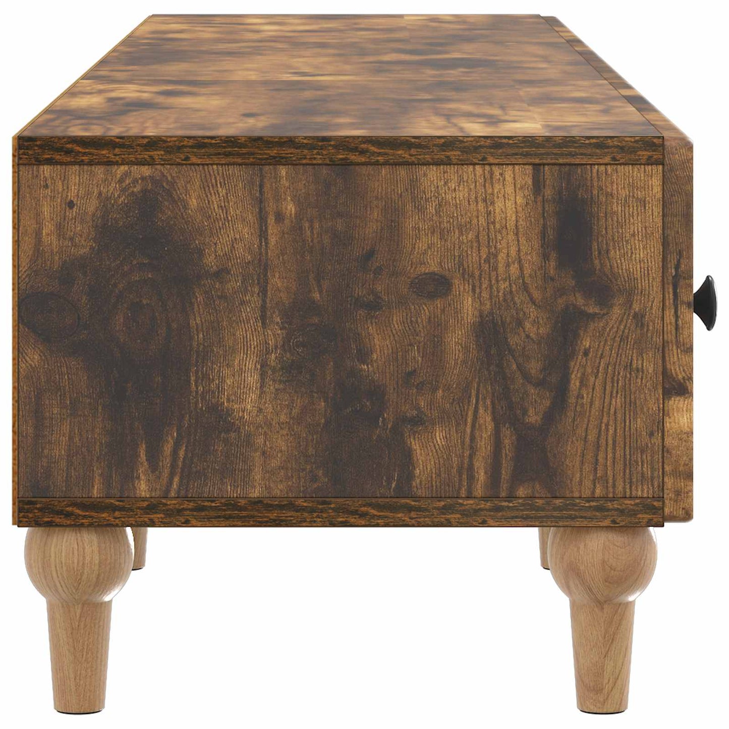 Mobile TV Rovere Fumo 147 x 34,5 x 30 cm Legno ingegnerizzato