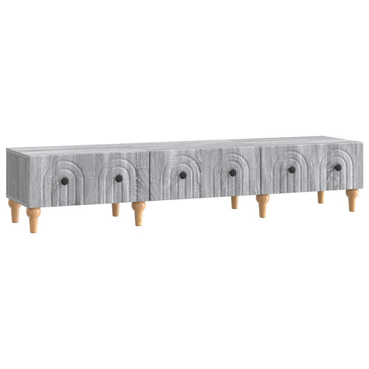 Mobile TV Grigio Sonoma 147 x 34,5 x 30 cm Legno ingegnerizzato